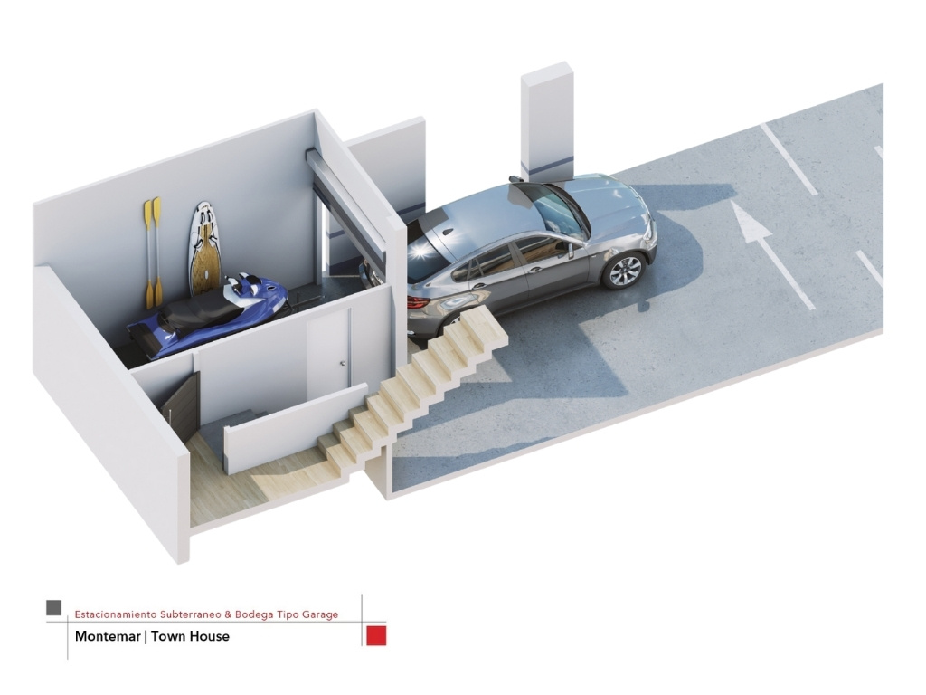 Modelo Montemar Estacionamiento